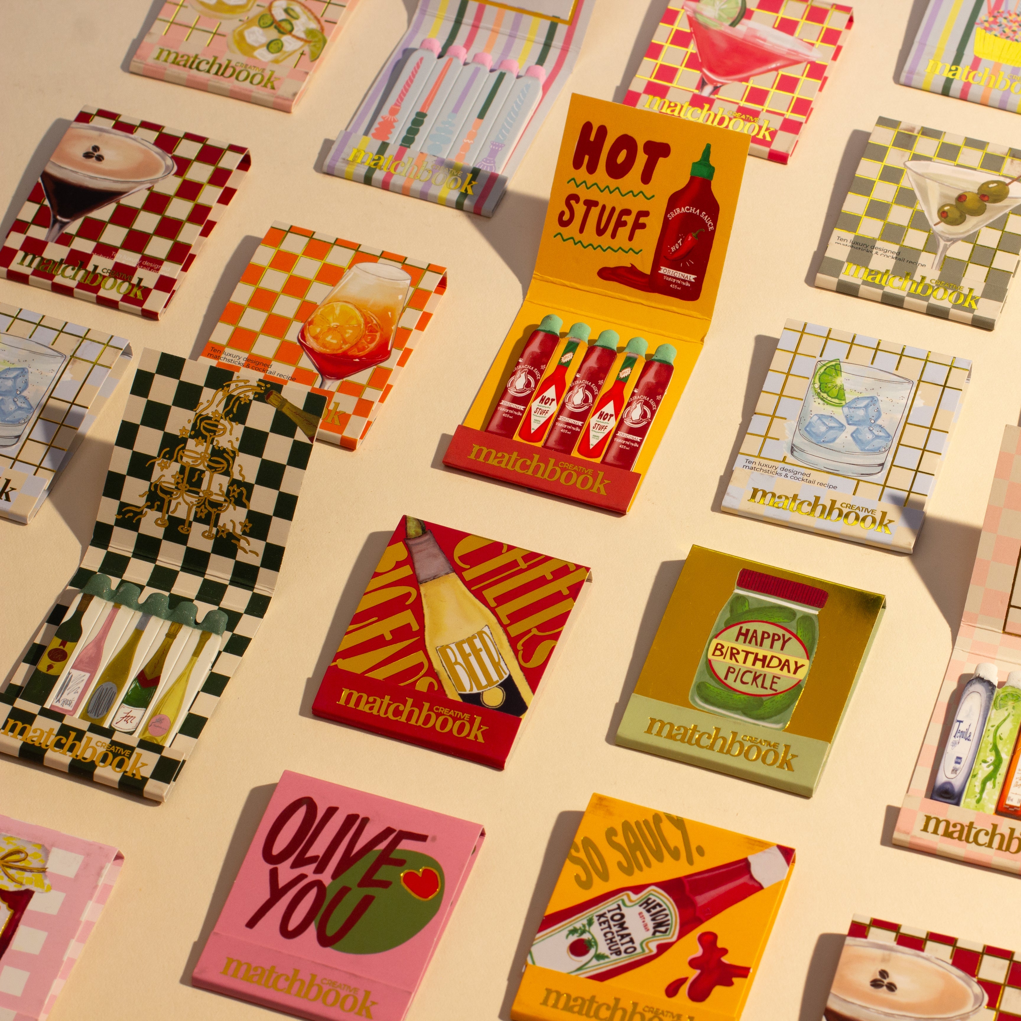 Beer Bottle Matchbook